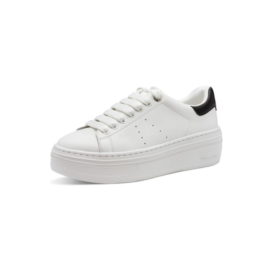 Tamaris Tamaris Sneakers laag zwart / wit -