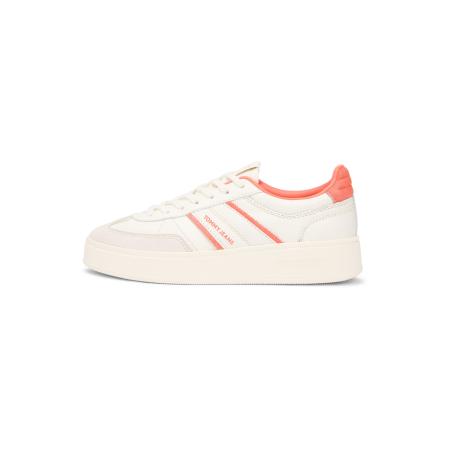 Tommy Jeans Tommy Jeans Sneakers laag THE GREENWICH EDGE koraal / wit
