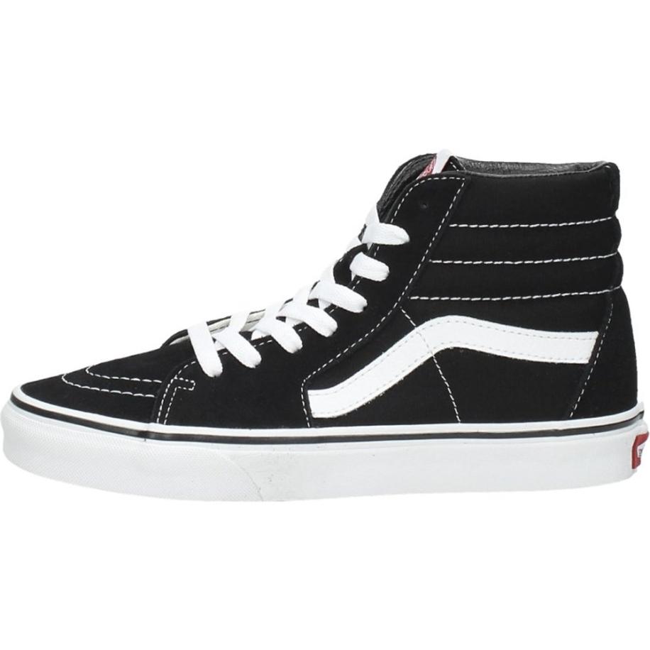 Vans SK8-Hi Sneakers zwart Textiel Zwart