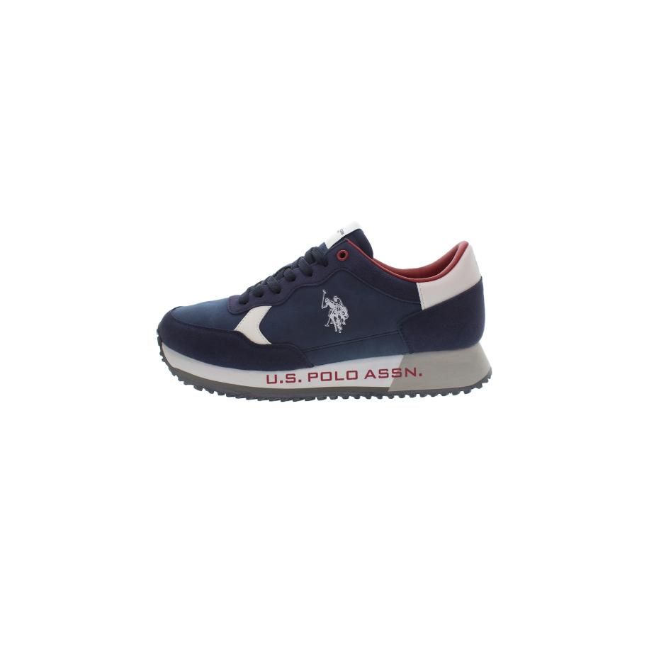 U.S. Polo Assn. U.S. POLO ASSN. Sneakers laag Cleef006 marine / donkerrood / wit -