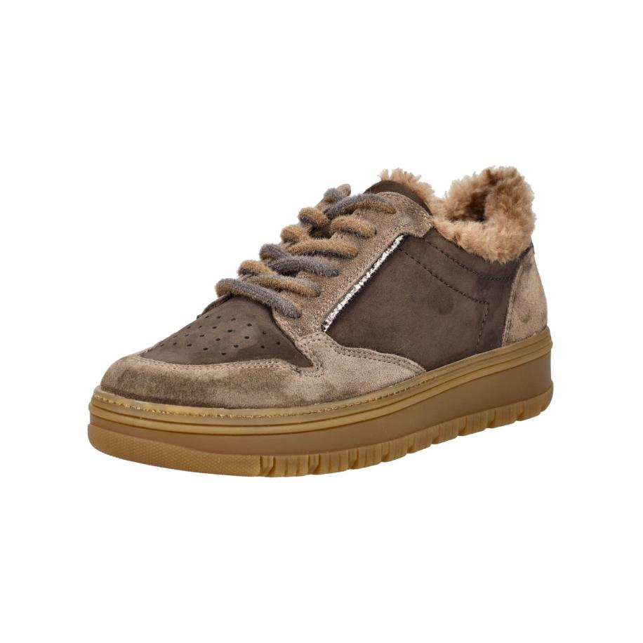 Paul Green Paul Green Sneakers laag bruin -