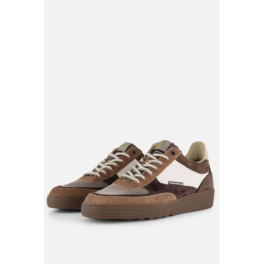 Floris van Bommel De Kupster 23.03 Sneakers cognac Bruin