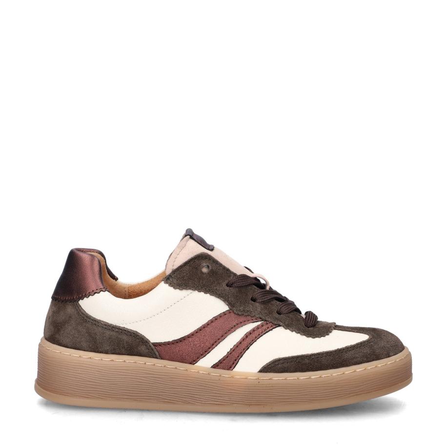 Gabor Comfort Optifit lage sneakers Bruin 490357 Bruin