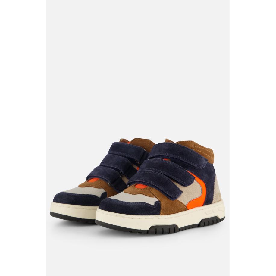 Muyters Sneakers blauw Leer Blauw