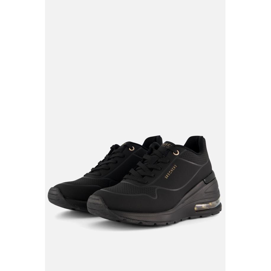 Skechers Million Air Wedge Sneakers zwart Zwart