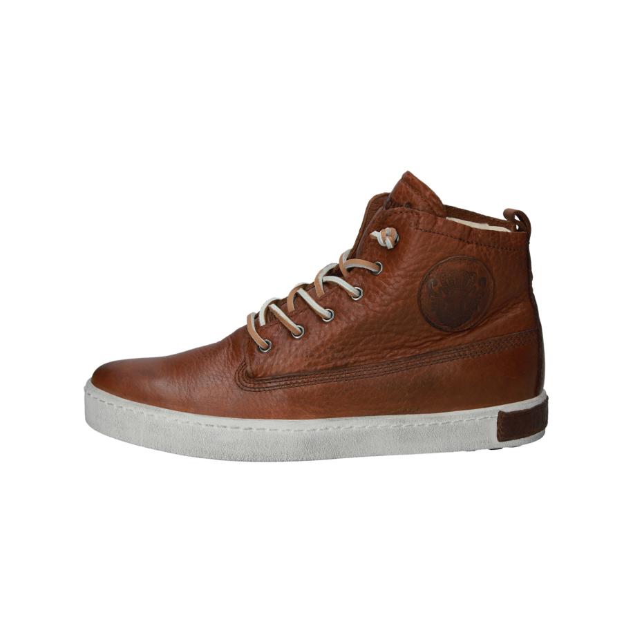 Blackstone BLACKSTONE Sneakers hoog cognac -