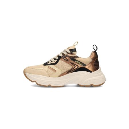 Haboob Haboob Sneakers laag OLIVIA beige / crème / goud / zwart