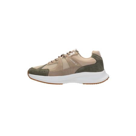 Strellson STRELLSON Sneakers laag Greenwich Kilburn beige / olijfgroen / wit