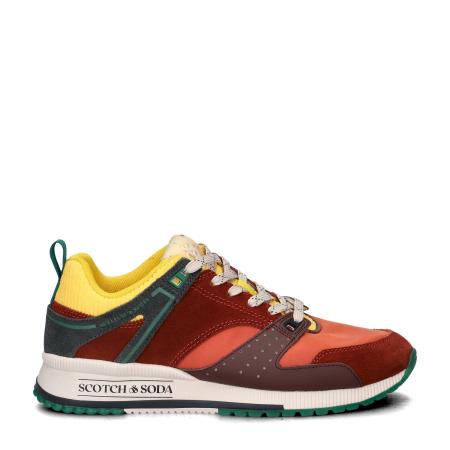 Scotch & Soda Vivex lage sneakers Bruin 499447