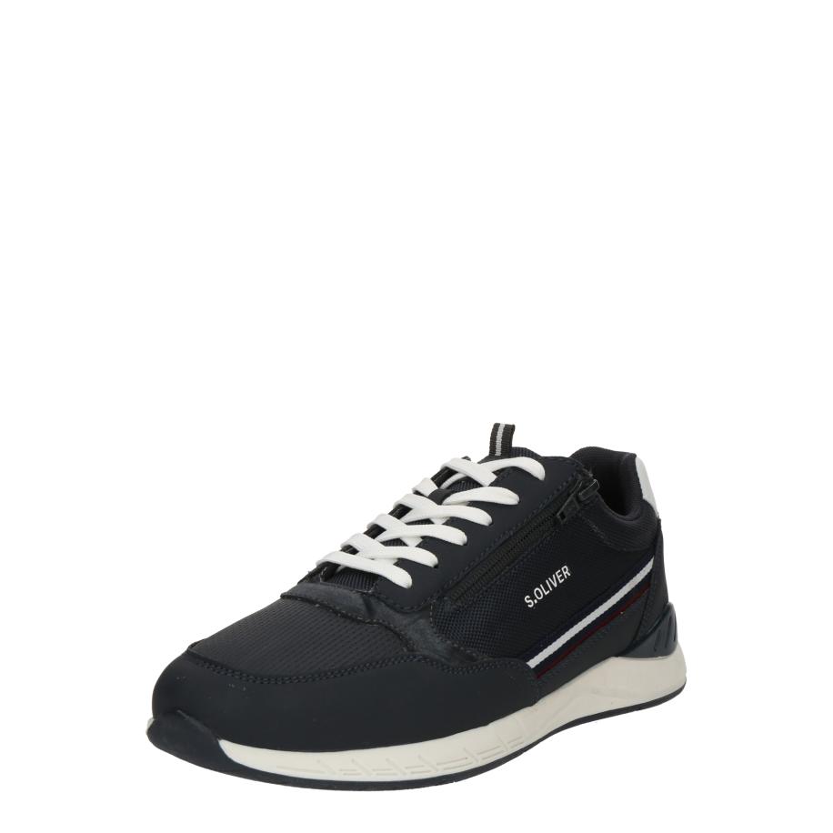 s.Oliver s.Oliver Sneakers laag nachtblauw / donkerblauw / bordeaux / wit -