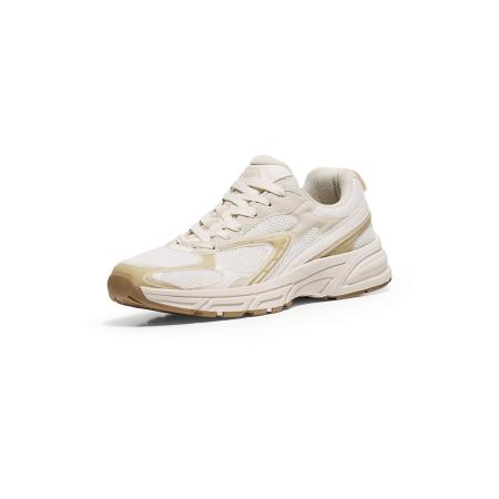 Bershka Bershka Sneakers laag beige / sand / wit
