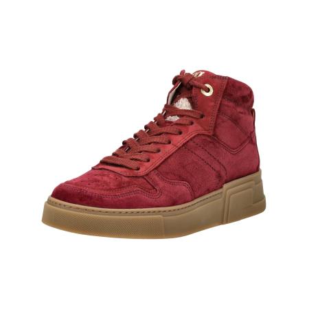 Paul Green Paul Green Sneakers hoog wijnrood