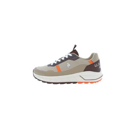 U.S. Polo Assn. U.S. POLO ASSN. Sneakers laag Seth012 beige / bruin / oranje