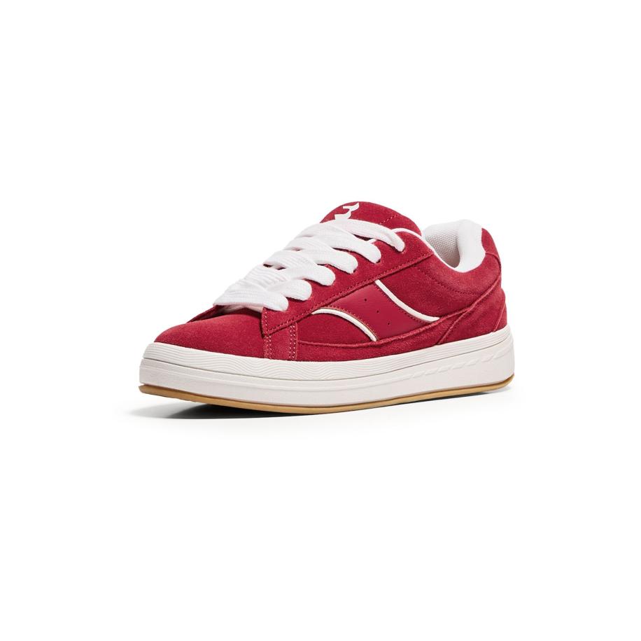 Bershka Bershka Sneakers laag rood / wit -