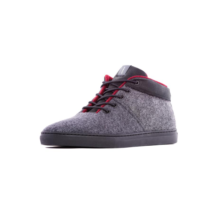Baabuk Baabuk Sneakers hoog zwart -