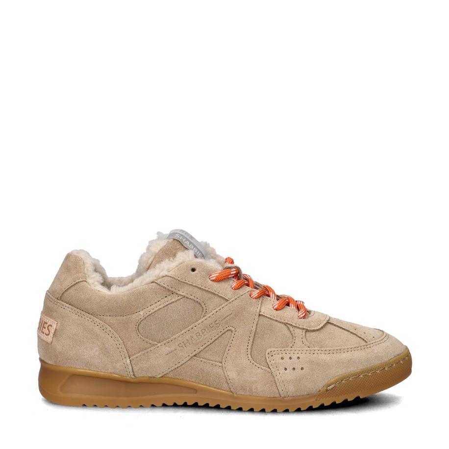 Shabbies Amsterdam April Mina lage sneakers Bruin 496286 Bruin
