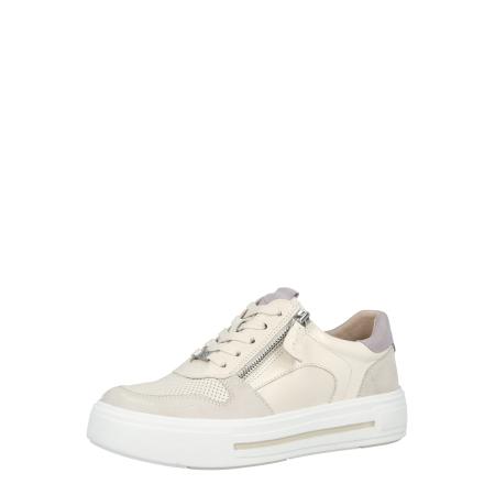 CAPRICE Sneakers laag crème / taupe / pastellila