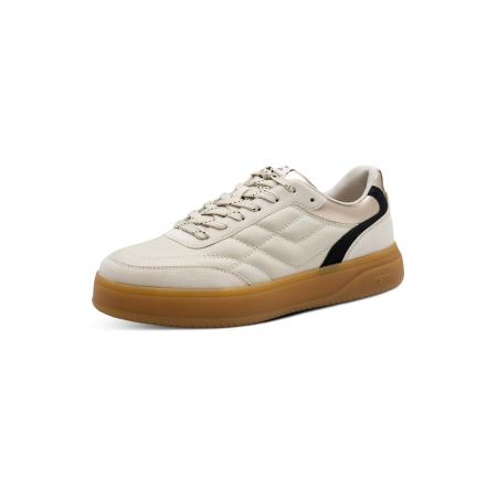 Tamaris Sneakers laag ivoor / goud / zwart