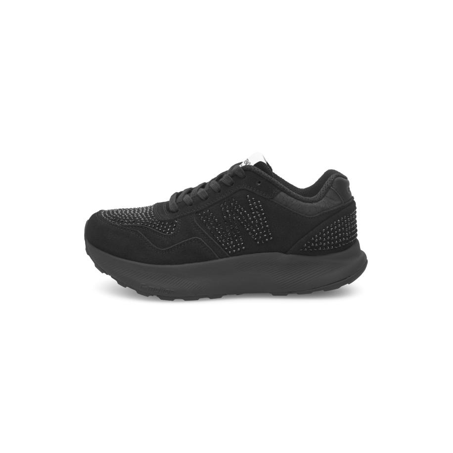 Woden WODEN Sneakers laag Mathilde Crystal zwart -