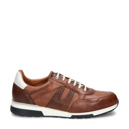 Van Lier Positano lage sneakers Bruin 395193