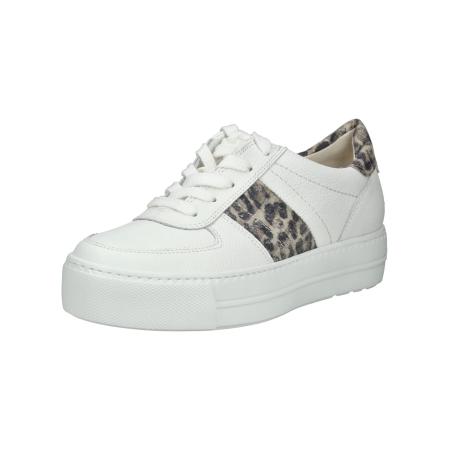 Paul Green Sneakers laag bruin / cappuccino / zwart / wit