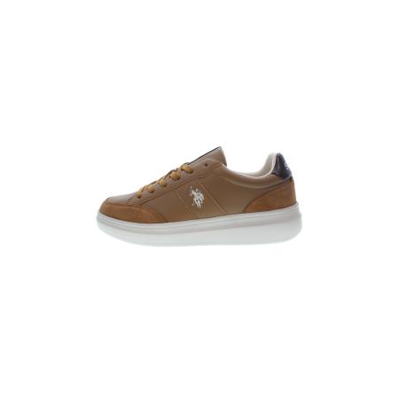 U.S. Polo Assn. U.S. POLO ASSN. Sneakers laag Cody003 bruin / zwart / wit