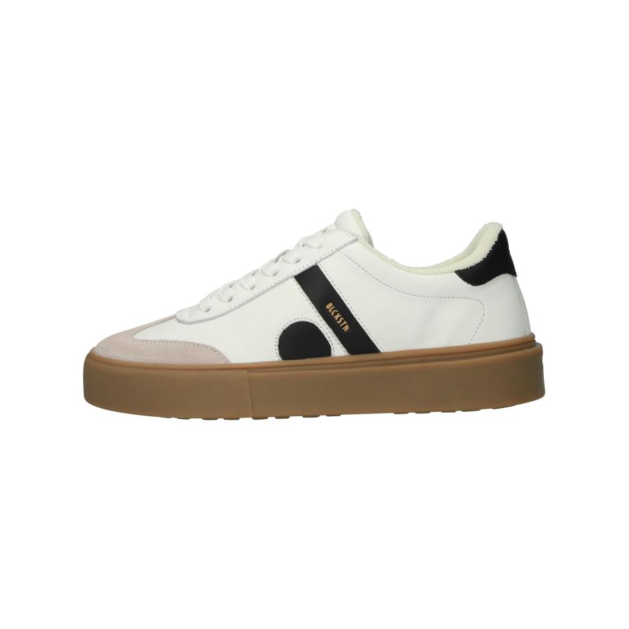 Blackstone BLACKSTONE Sneakers laag Quartz Auden EL280 nude / zwart / wit -