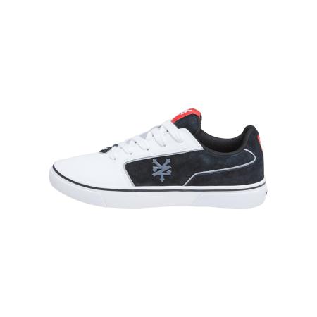 ZOO YORK Sneakers laag Pyramid grijs / zwart / wit