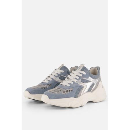 Muyters Denim Sneakers blauw Leer