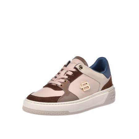 Baldinini BALDININI Sneakers laag blauw / mokka / donkerbruin / rosa
