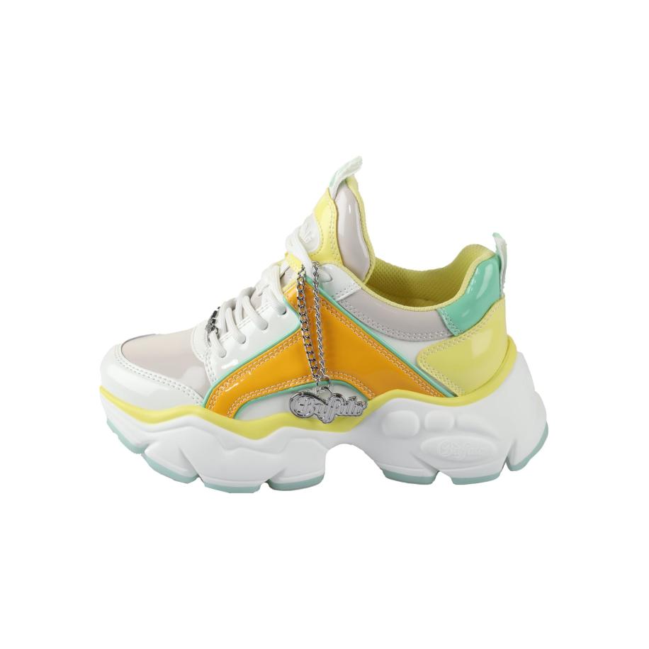 Buffalo BUFFALO Sneakers laag turquoise / geel / oranje / wit -