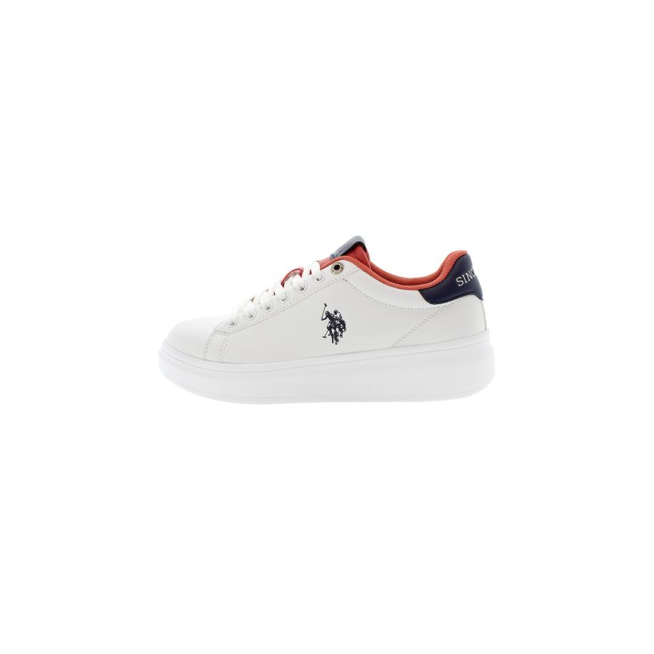 U.S. Polo Assn. U.S. POLO ASSN. Sneakers laag marine / oranje / wit -
