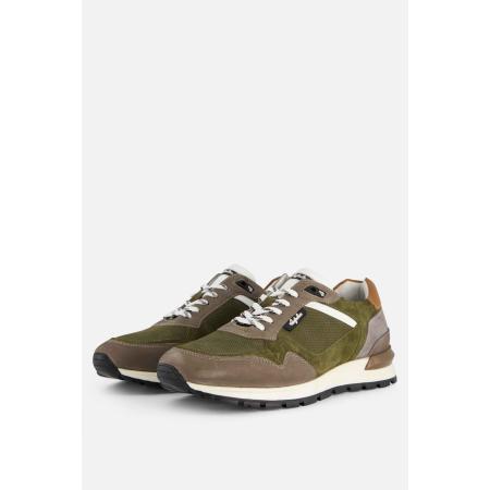 Australian Novecento Sneakers groen Leer