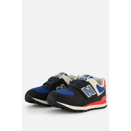 New Balance 574 Sneakers blauw Textiel