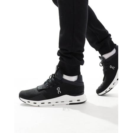 ON - Cloudnova - Sneakers in zwart-Wit