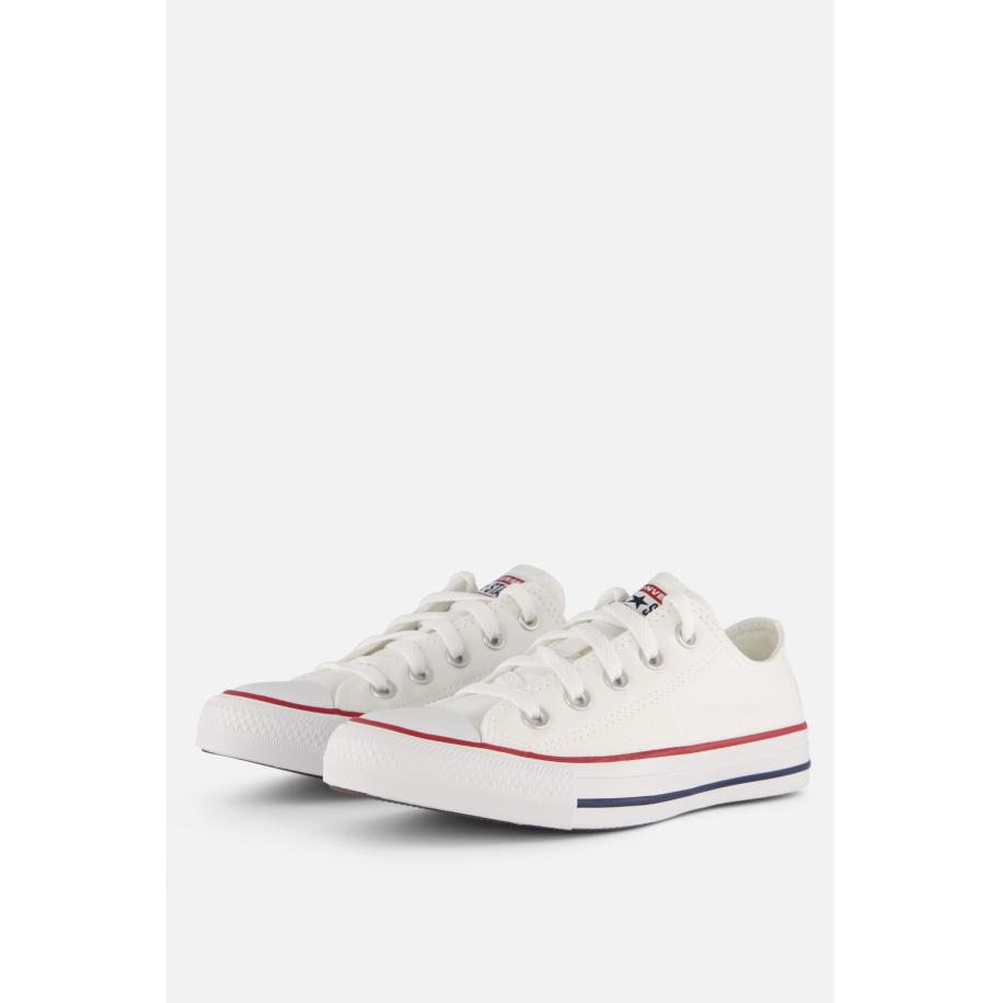 Converse Chuck Taylor Ox Sneakers wit Canvas Wit