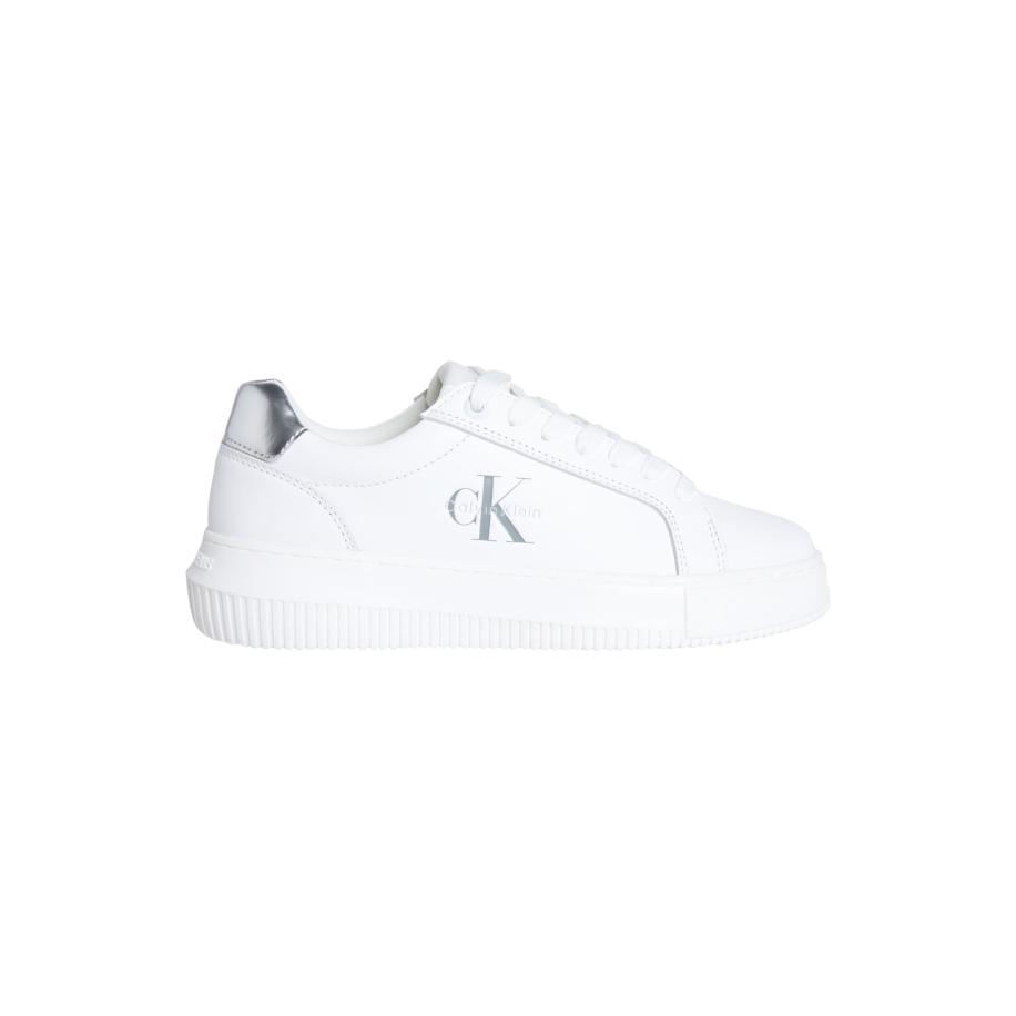 Calvin Klein Calvin Klein Jeans Sneakers laag zilver / wit -