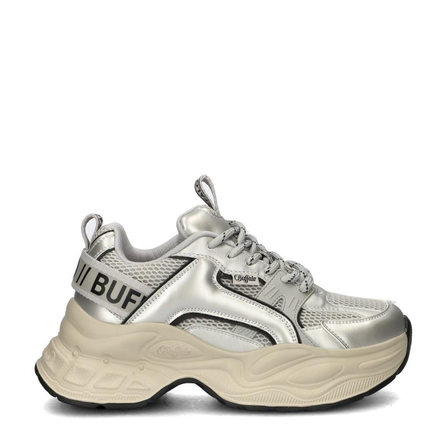 Buffalo Para dad sneakers Zilver 474182 Zilver