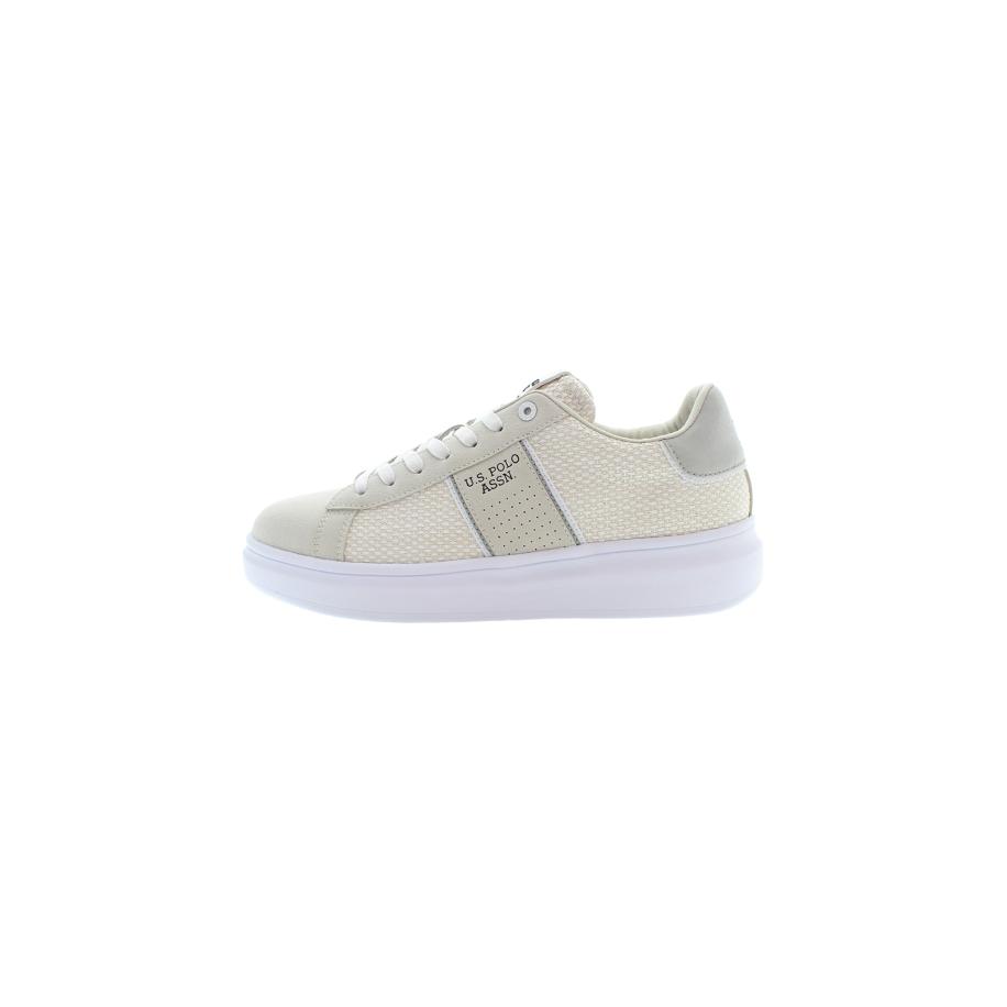 U.S. Polo Assn. U.S. POLO ASSN. Sneakers laag Caius beige / wit -