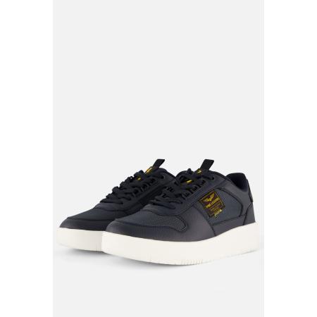 PME Legend Gobbler Sneakers blauw Imitatieleer