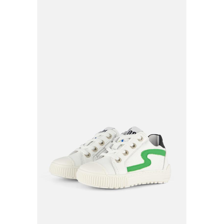 Develab Sneakers wit Leer Wit