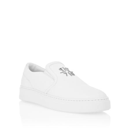 Philipp Plein Slip-ons wit