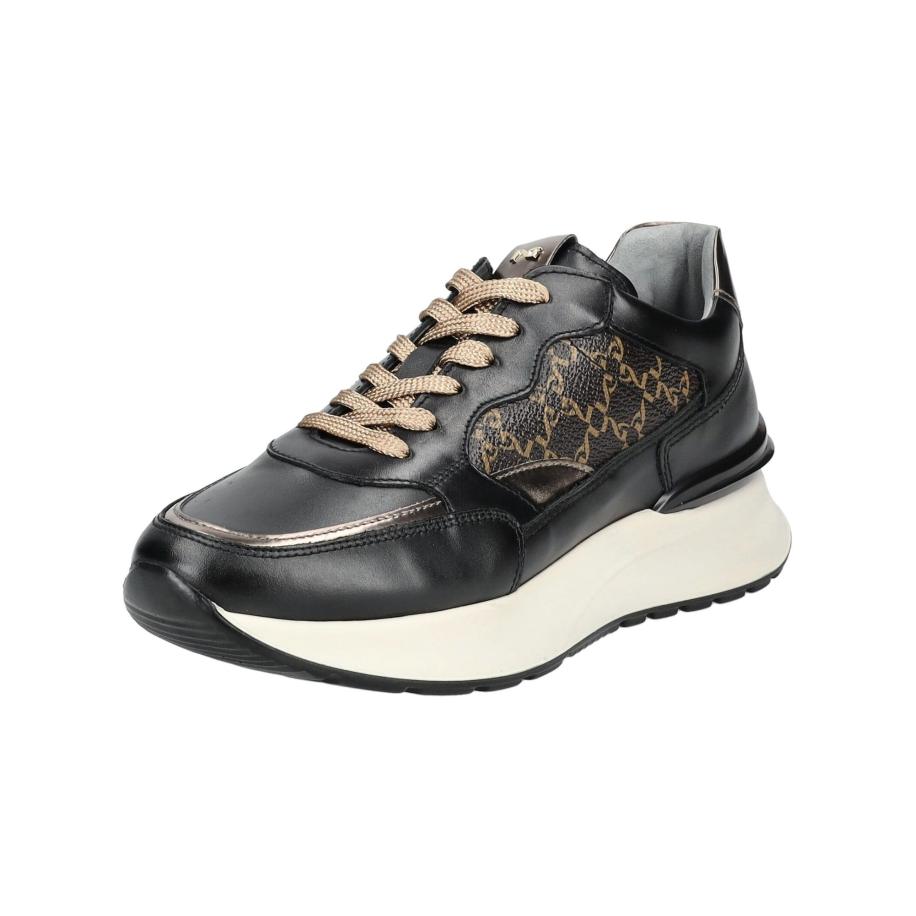 Nero Giardini Nero Giardini Sneakers laag goud / zwart -