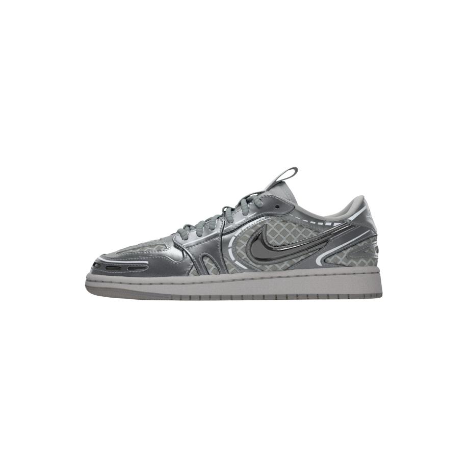 Jordan Jordan Sneakers laag AIR JORDAN 1 grijs / zilver / wit -