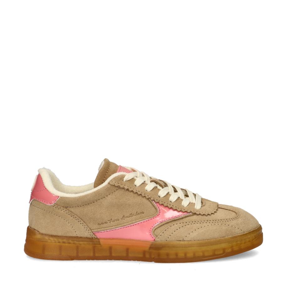 Scotch & Soda Nixie lage sneakers Bruin 480302 Bruin