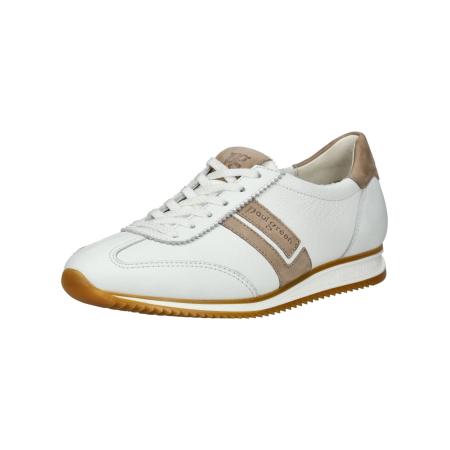 Paul Green Paul Green Sneakers laag donkerbeige / wit