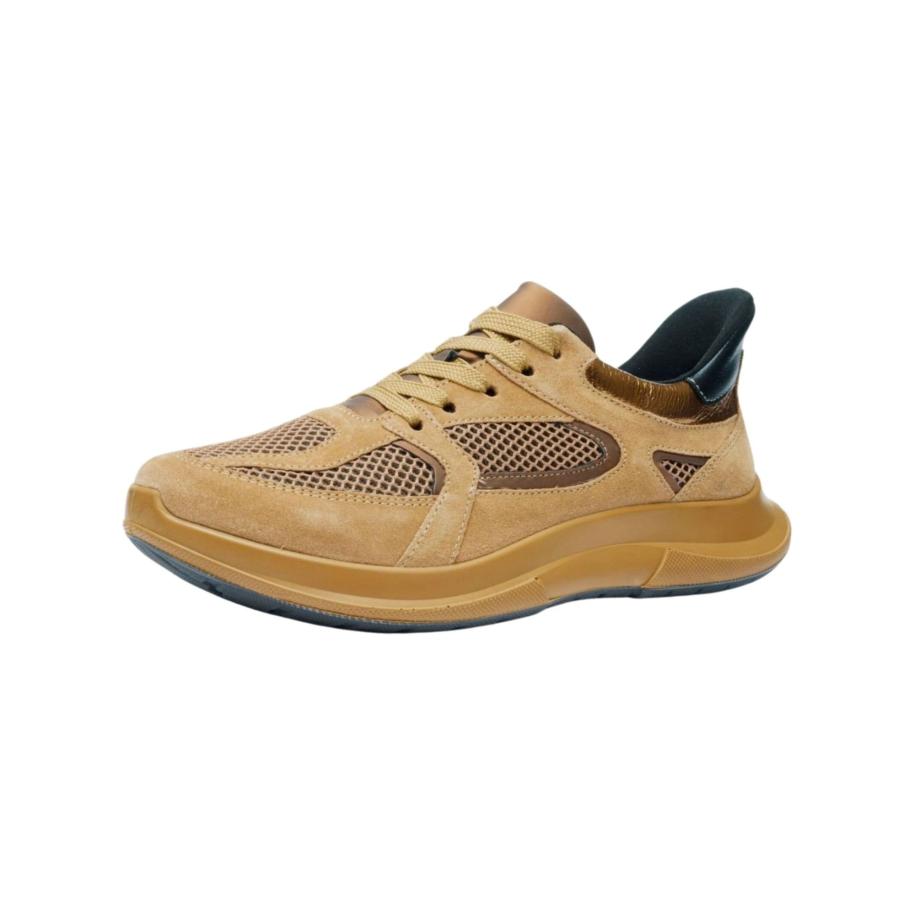 Ara ARA Sneakers laag lichtbruin / zwart -