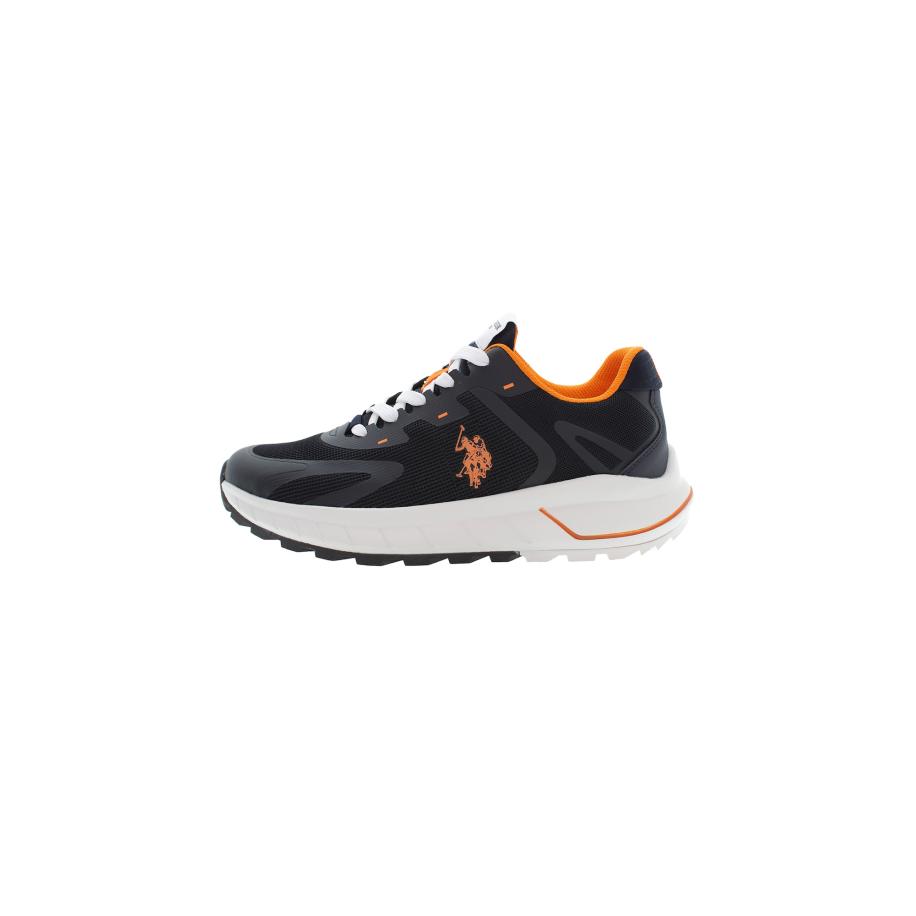 U.S. Polo Assn. U.S. POLO ASSN. Sneakers laag Seth011 donkerblauw / oranje -