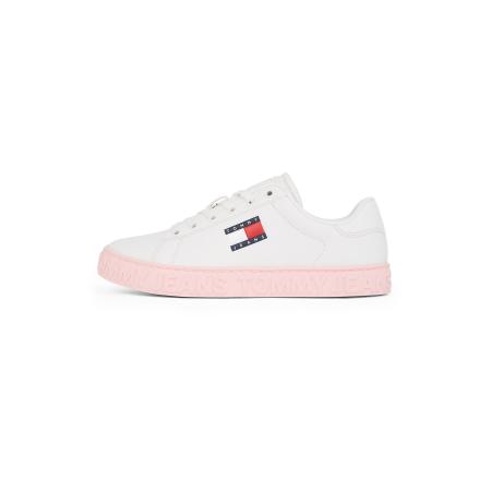 Tommy Jeans Tommy Jeans Sneakers laag Essential ecru / navy / rood