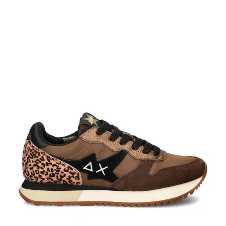 Sun 68 Stargirl Animal lage sneakers Bruin 468396